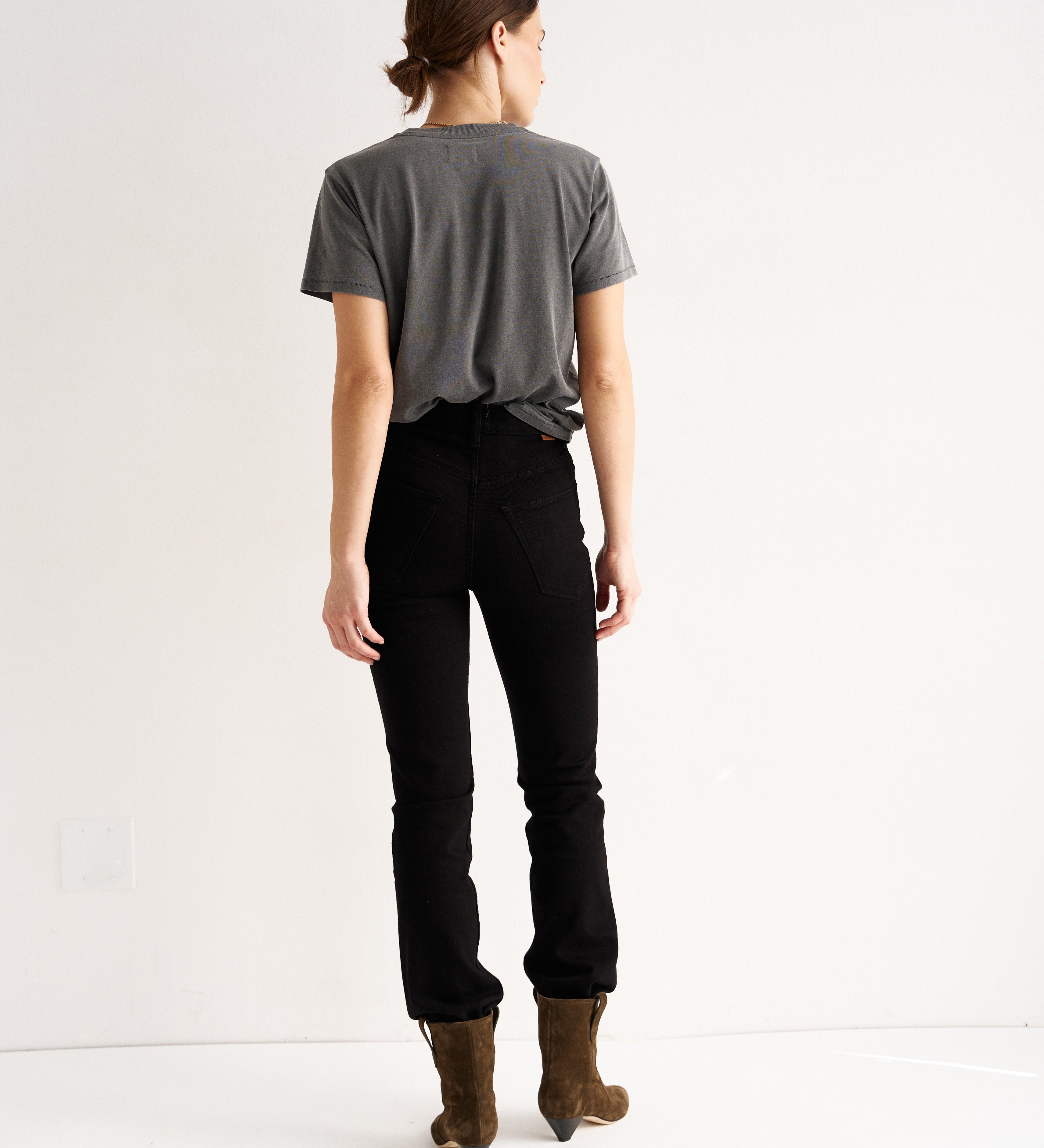 Jamie Haller - The Chameleon Tee in Pigment Black