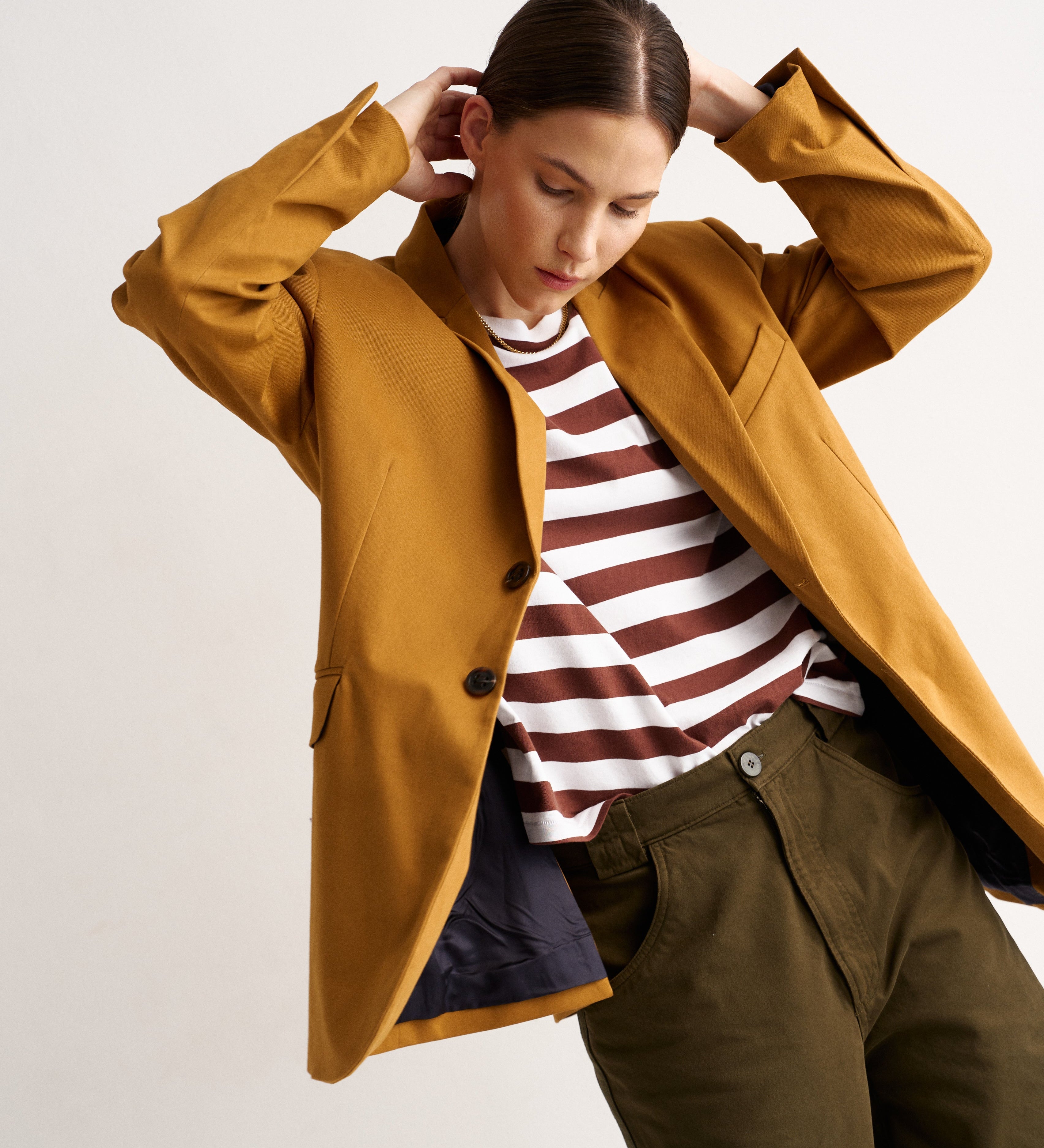 Jamie Haller - The Oversized Blazer in Mustard