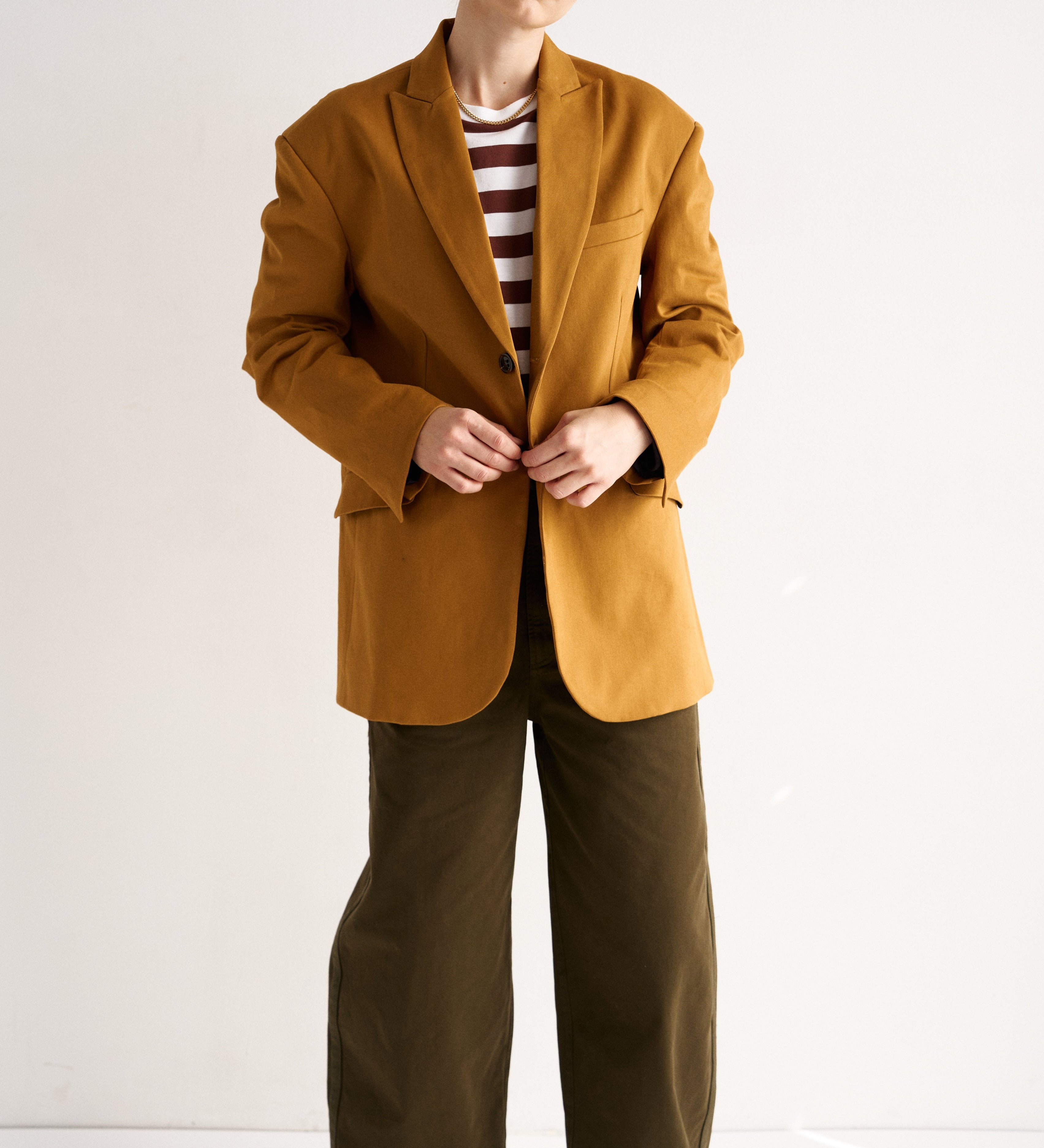 Jamie Haller - The Oversized Blazer in Mustard