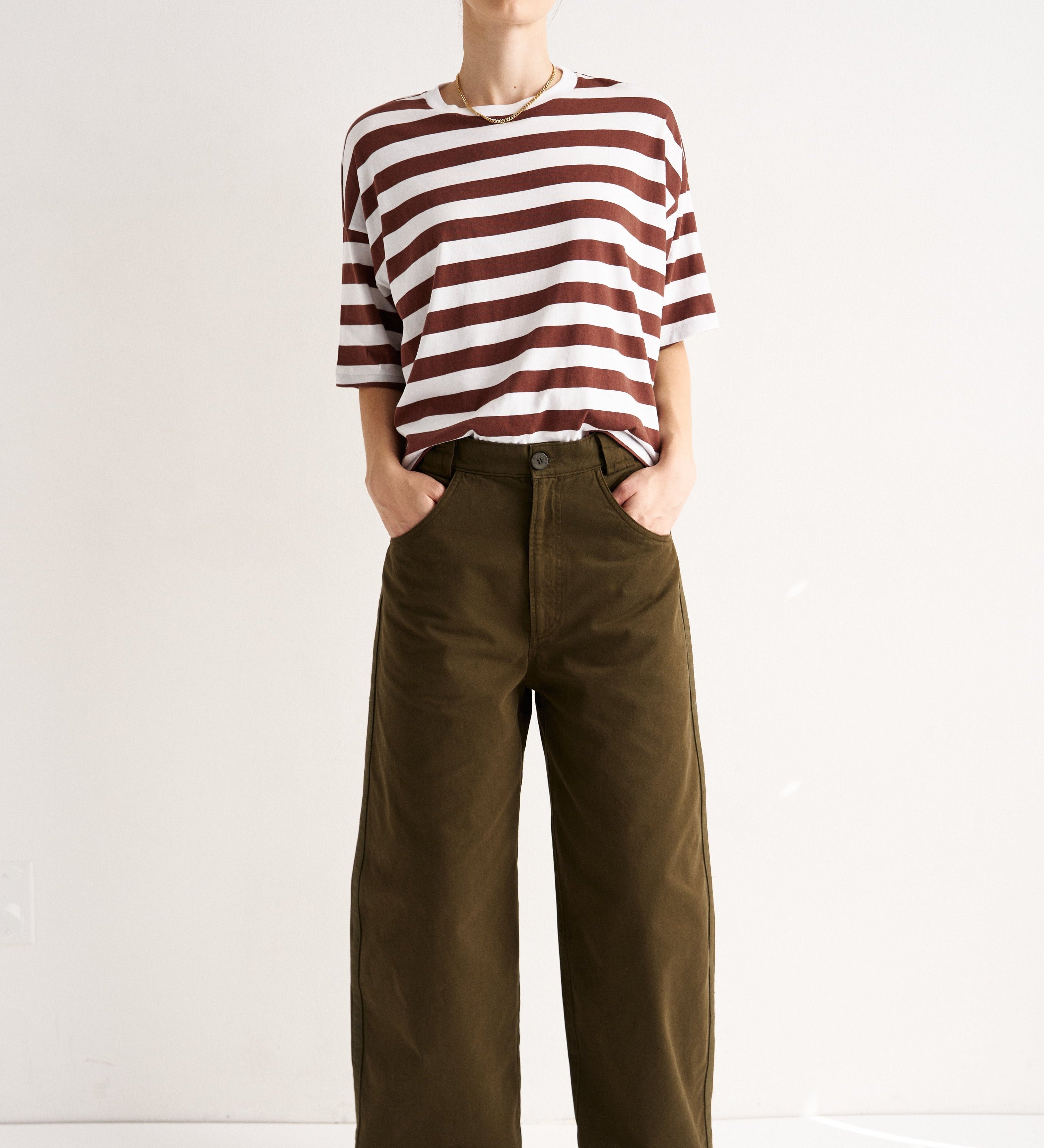 Jamie Haller - The Edit Trouser in Duffel