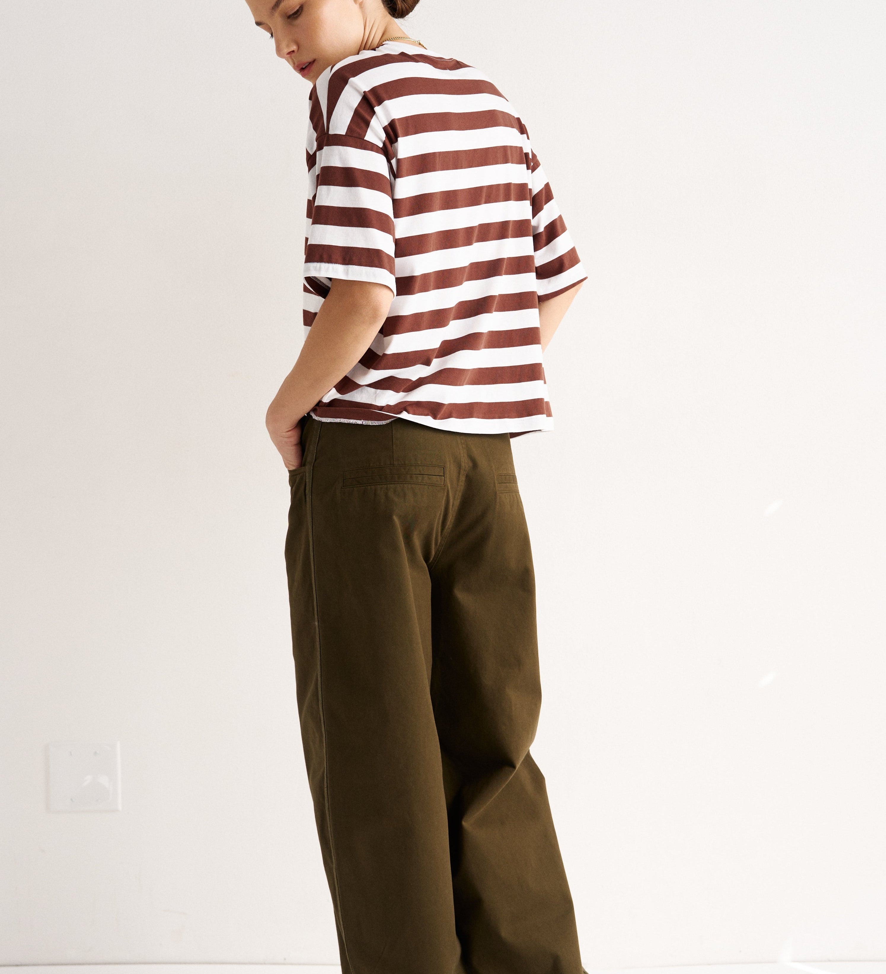 Jamie Haller - The Edit Trouser in Duffel