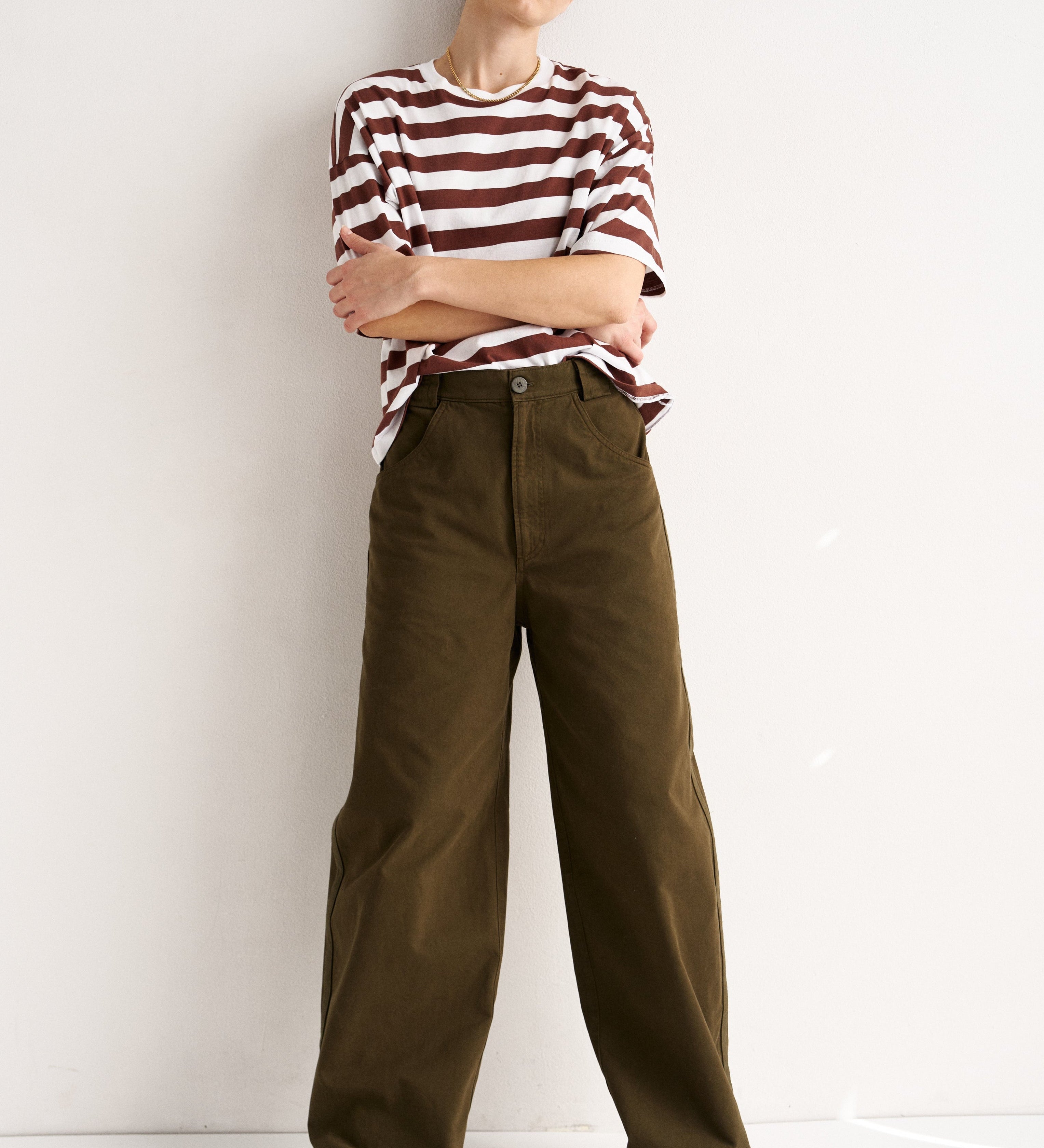 Jamie Haller - The Edit Trouser in Duffel
