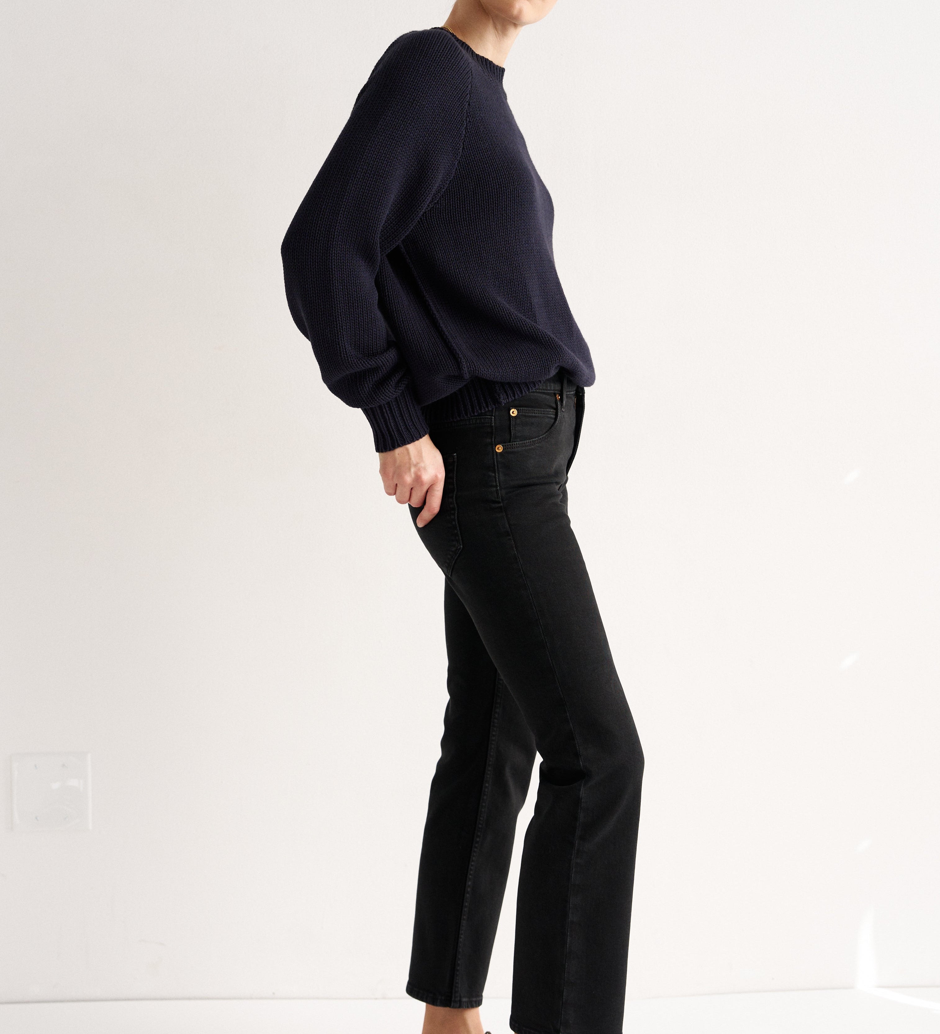 Jamie Haller - The Rooney Mid in Washed Black