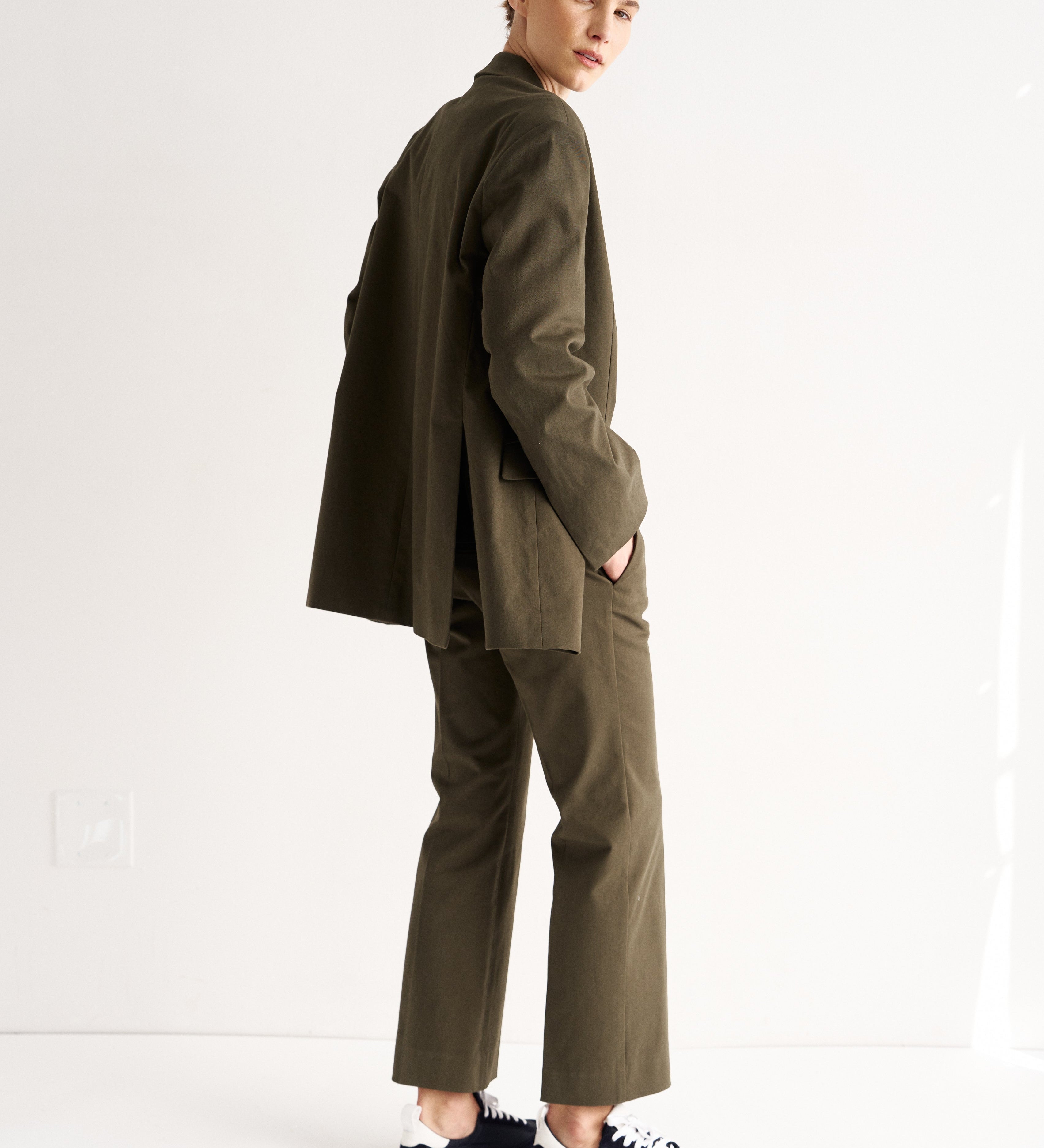 Jamie Haller - The Oversized Blazer in Olive