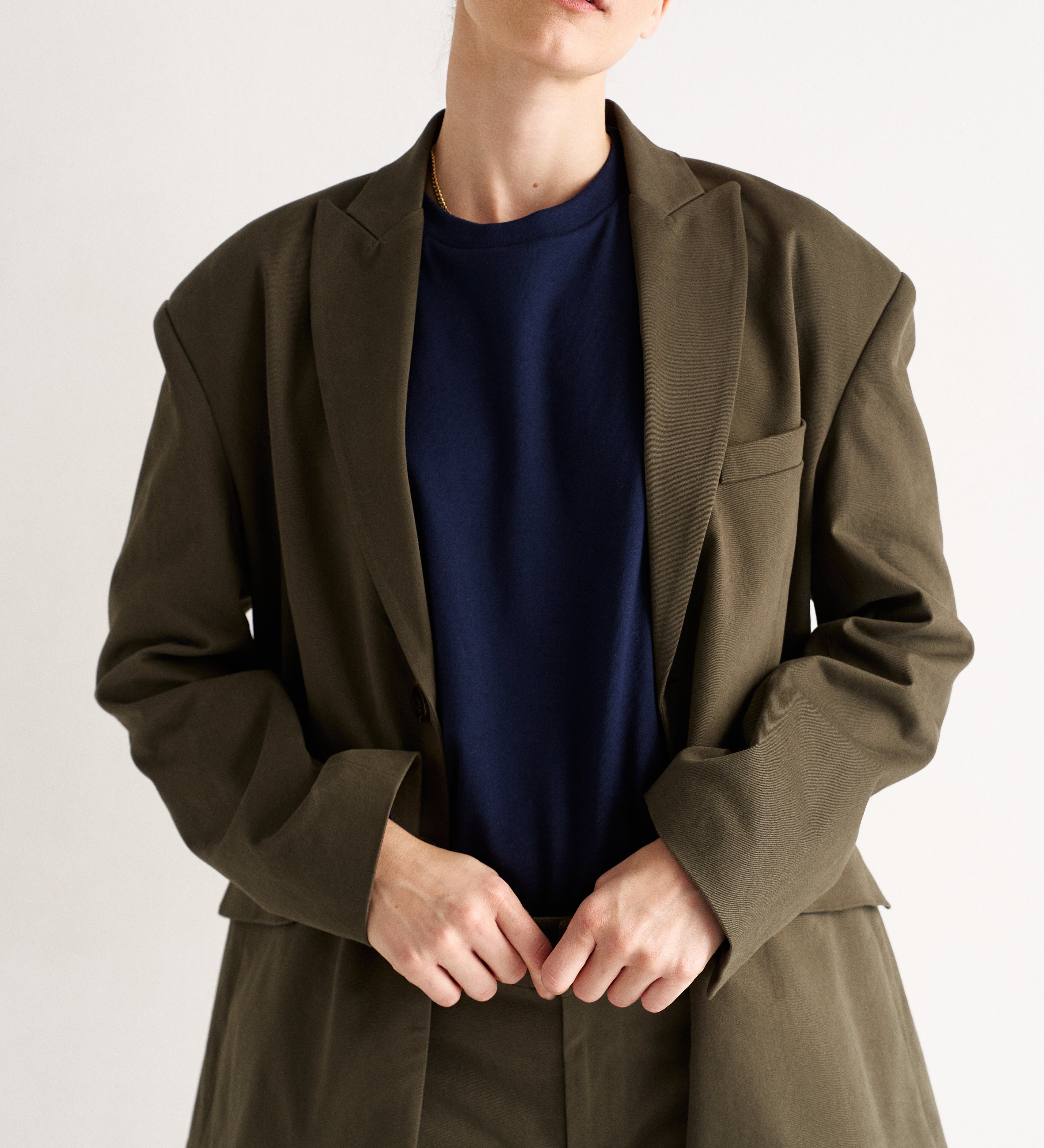 Jamie Haller - The Oversized Blazer in Olive