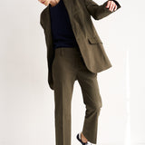 Jamie Haller - The Kick Trouser in Olive