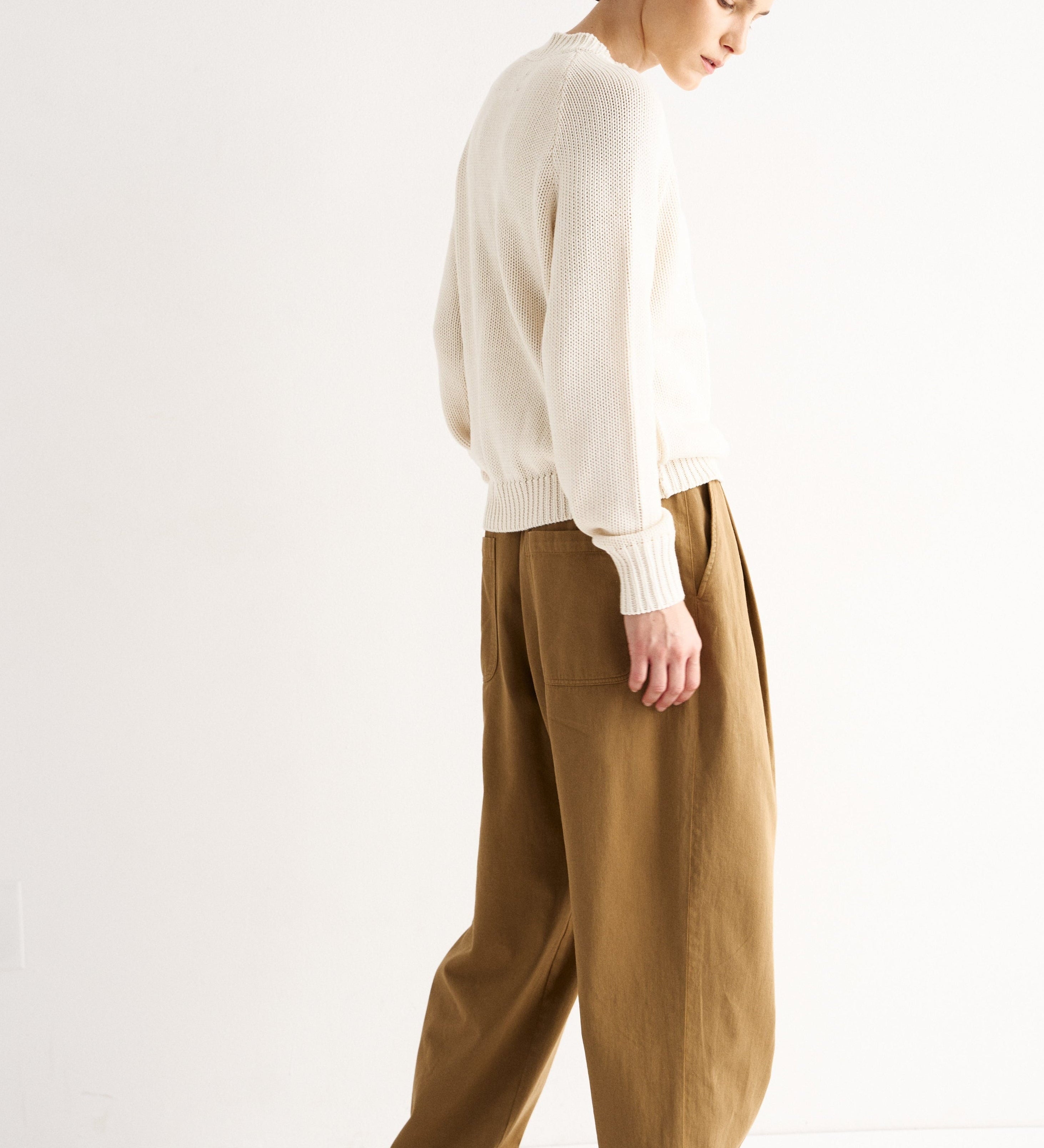 Jamie Haller - The Tapered Trouser in Camel