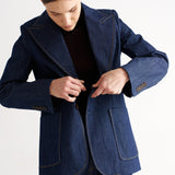 Jamie Haller - The Pacino Blazer in Dark Raw