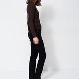 Jamie Haller - The Long Rib Tee in Cocoa