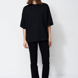 Jamie Haller - The Big Hem Tee in Black