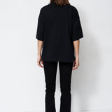 Jamie Haller - The Big Hem Tee in Black