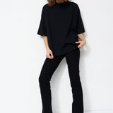 Jamie Haller - The Big Hem Tee in Black