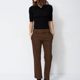 Jamie Haller - The Slim Polo Tee in Black