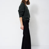 Jamie Haller - The Mid Rise Crease in Black