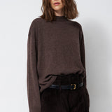 Jamie Haller - The Boxy Mockneck in Taupe