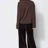 Jamie Haller - The Boxy Mockneck in Taupe