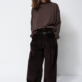 Jamie Haller - The Boxy Mockneck in Taupe
