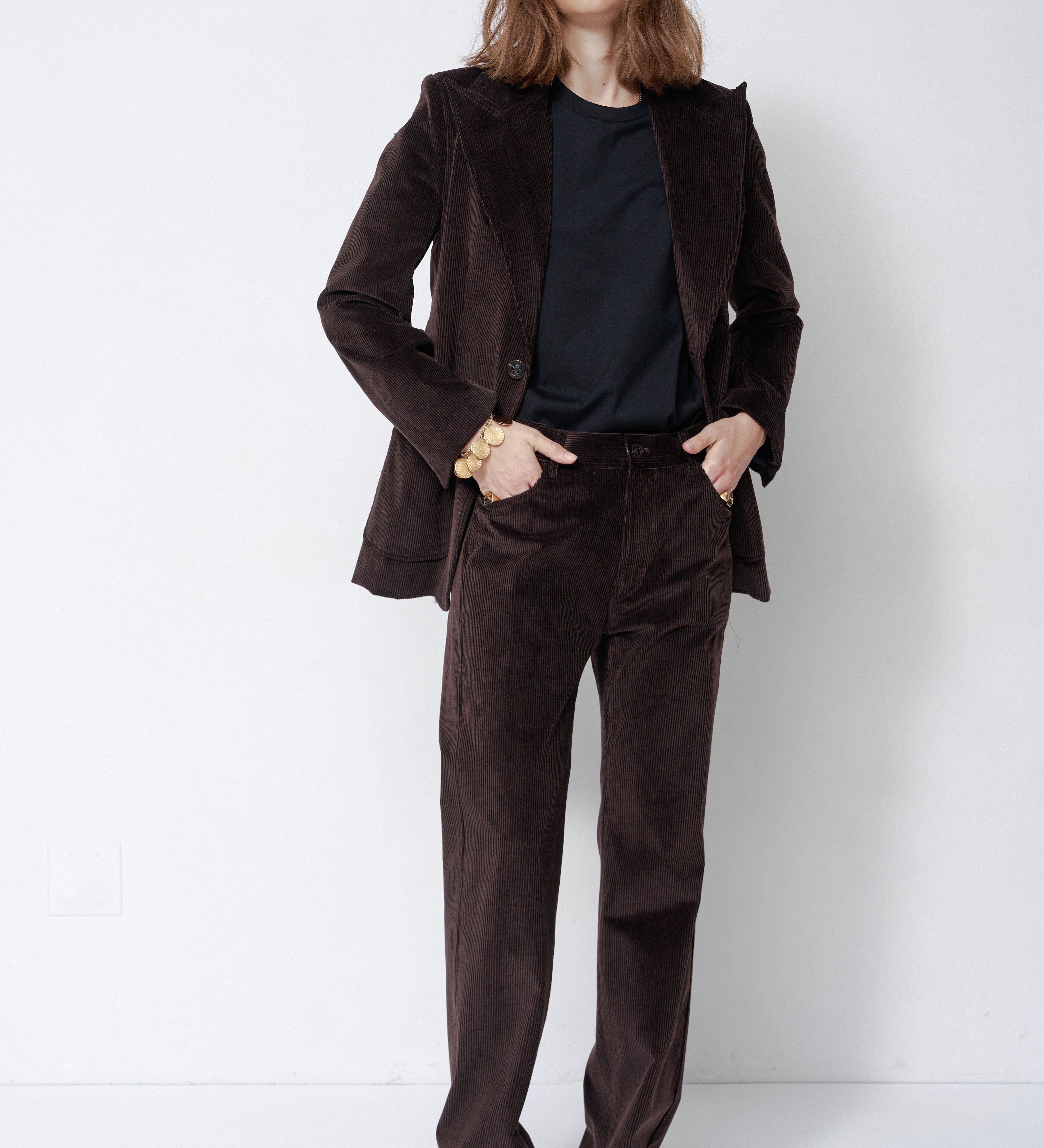 Jamie Haller - The Pacino Blazer in Cacao