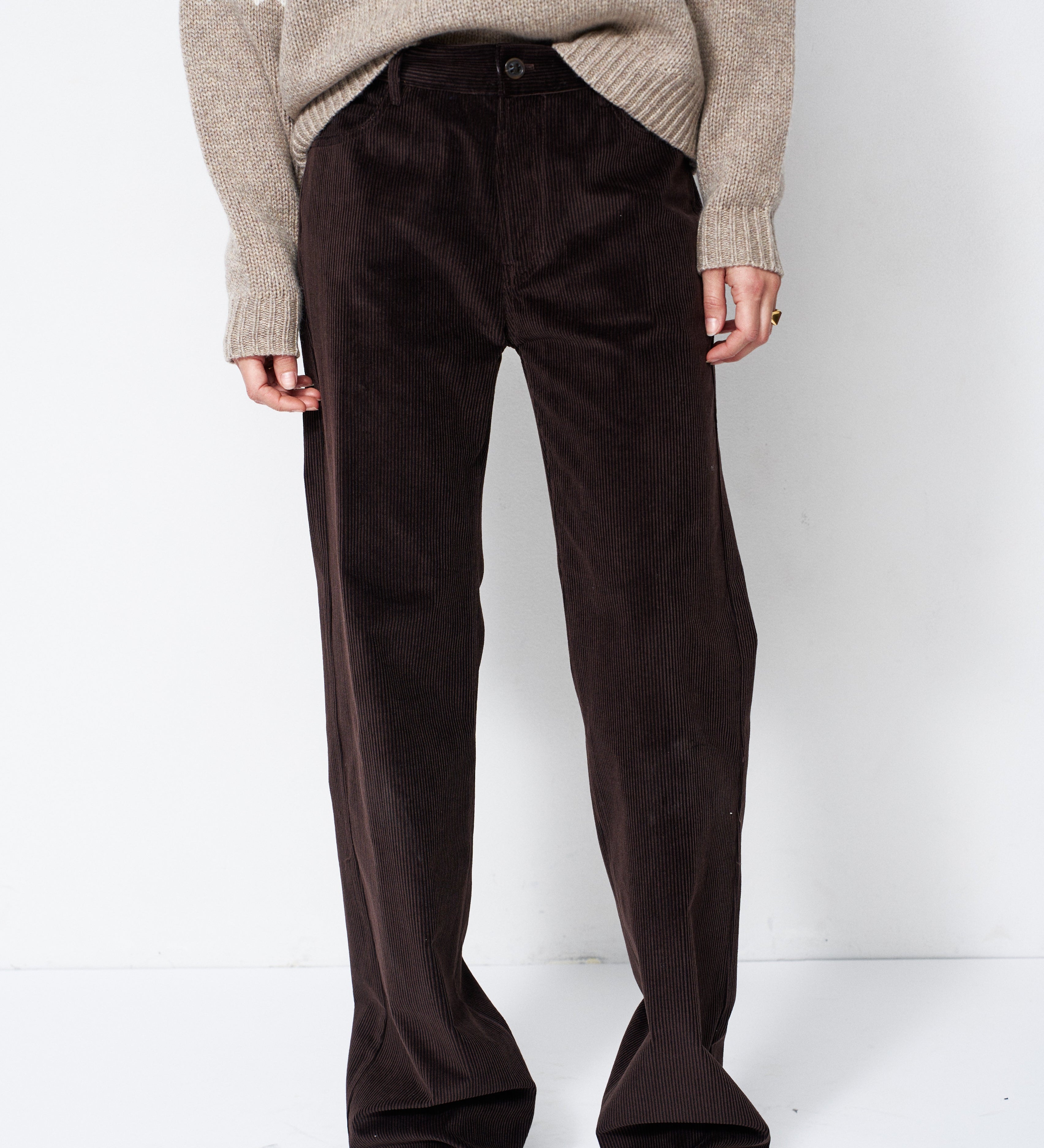 Jamie Haller - The Chic Straight Cord in Cacao