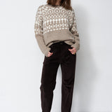 Jamie Haller - The Fairisle Crew in Bisque / Chalk