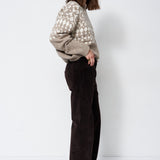 Jamie Haller - The Fairisle Crew in Bisque / Chalk