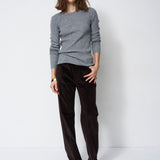 Jamie Haller - The Rib Slim Sweater in Graphite