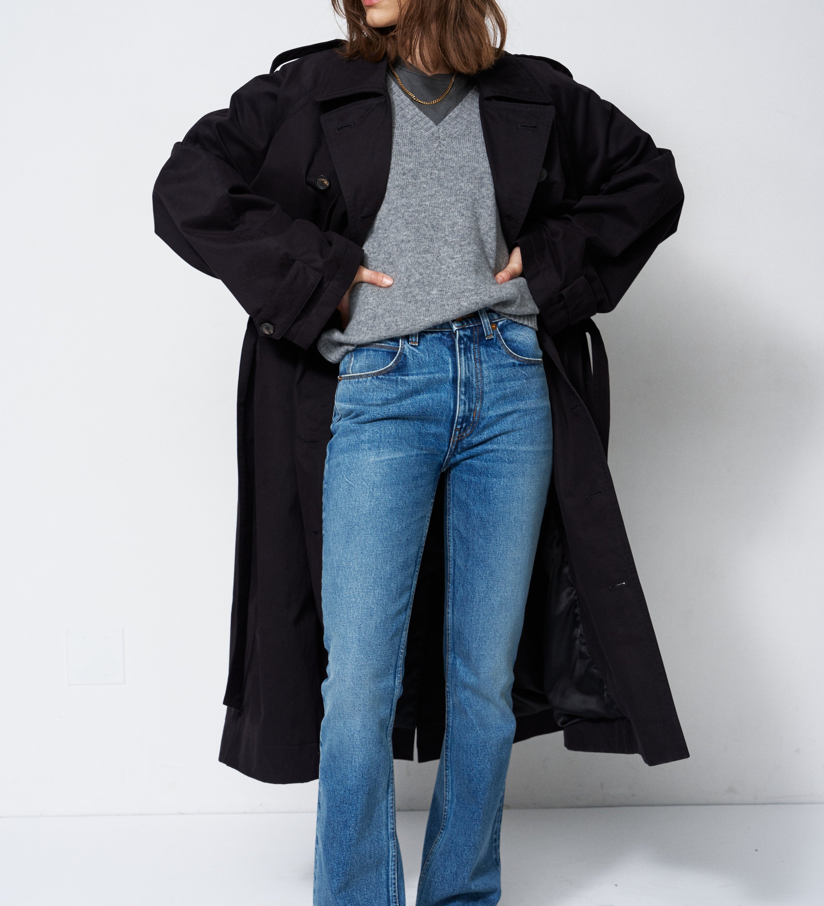 Jamie Haller - The Traditional Trench in Black