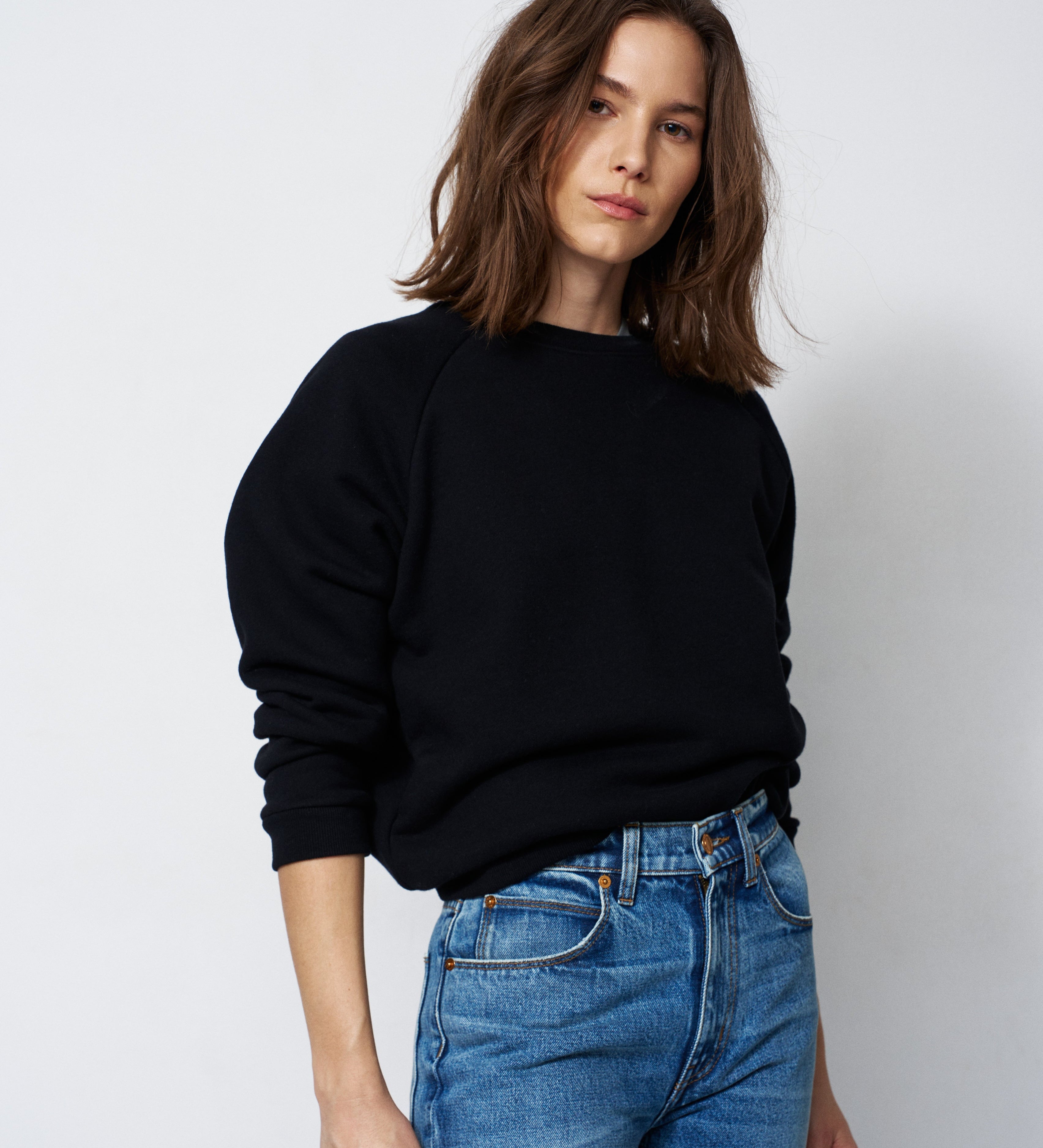 Jamie Haller - The Daily Sweatshirt in Black