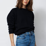Jamie Haller - The Baggy Crew Sweatshirt in Black