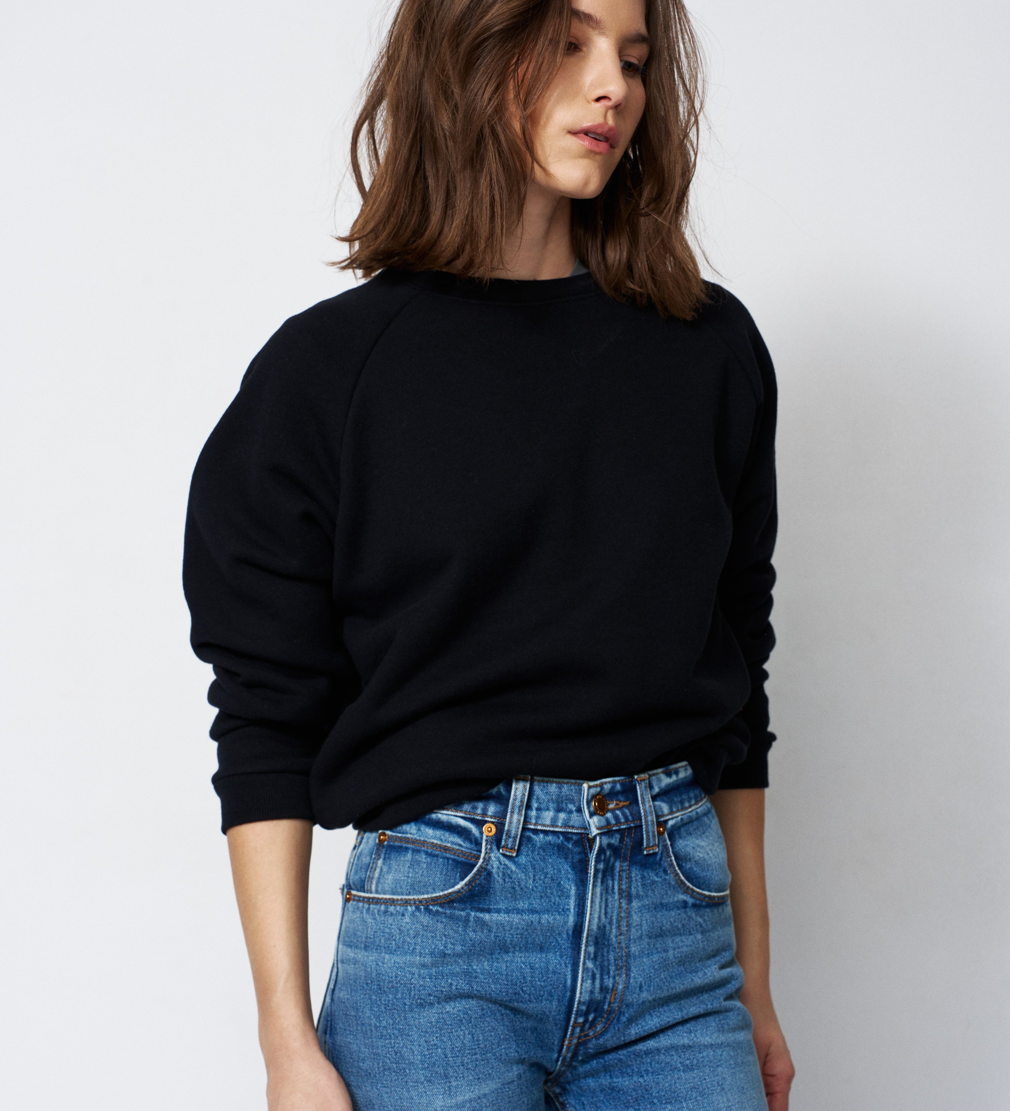 Jamie Haller - The Daily Sweatshirt in Black