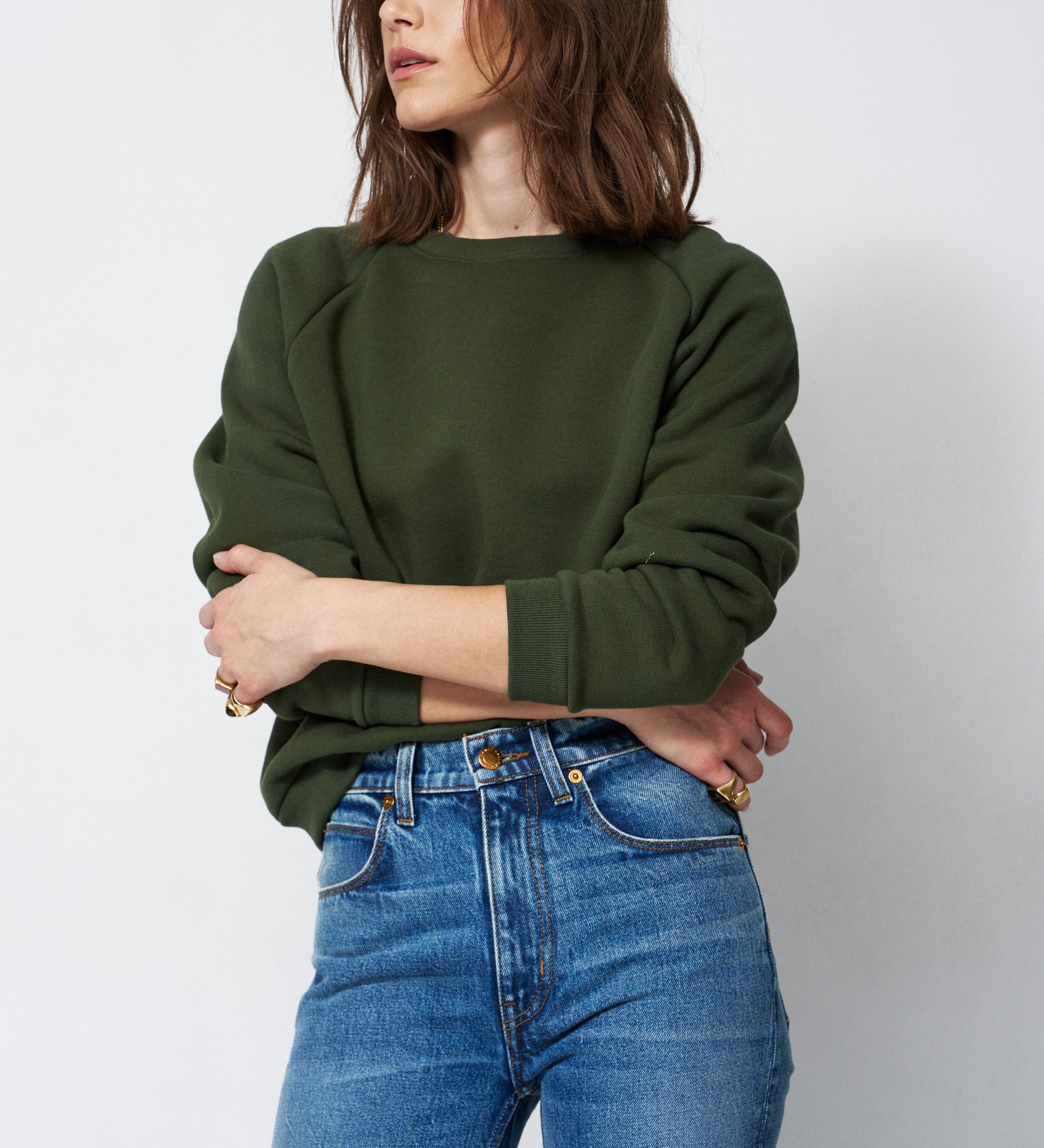 Jamie Haller - The Daily Sweatshirt in Pine