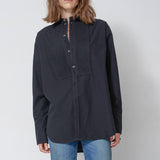 Jamie Haller - The Tuck Shirt in Black