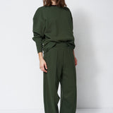 Jamie Haller - The Baggy Crew Sweatshirt in Pine