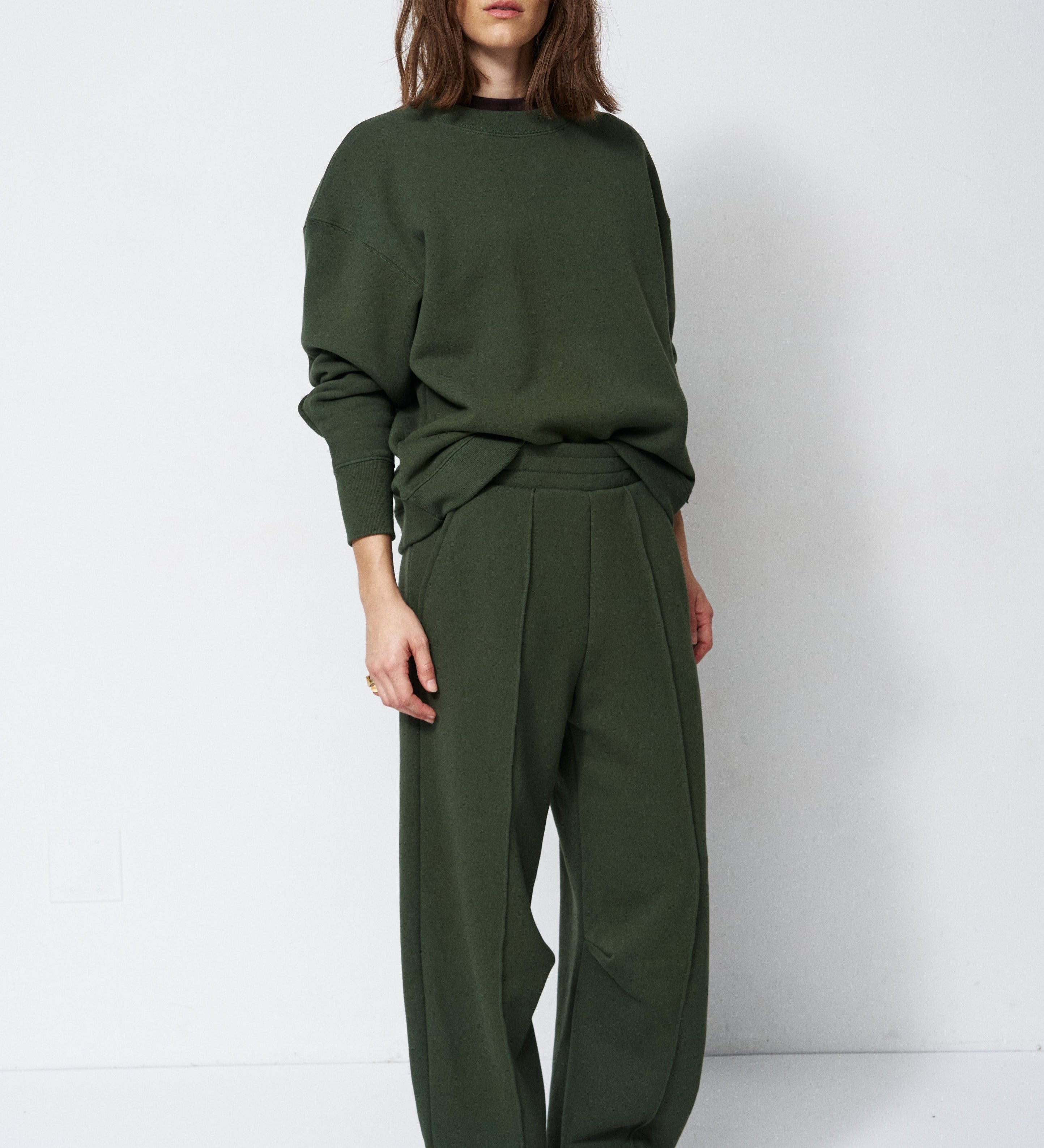 Jamie Haller - The Baggy Crew Sweatshirt in Pine