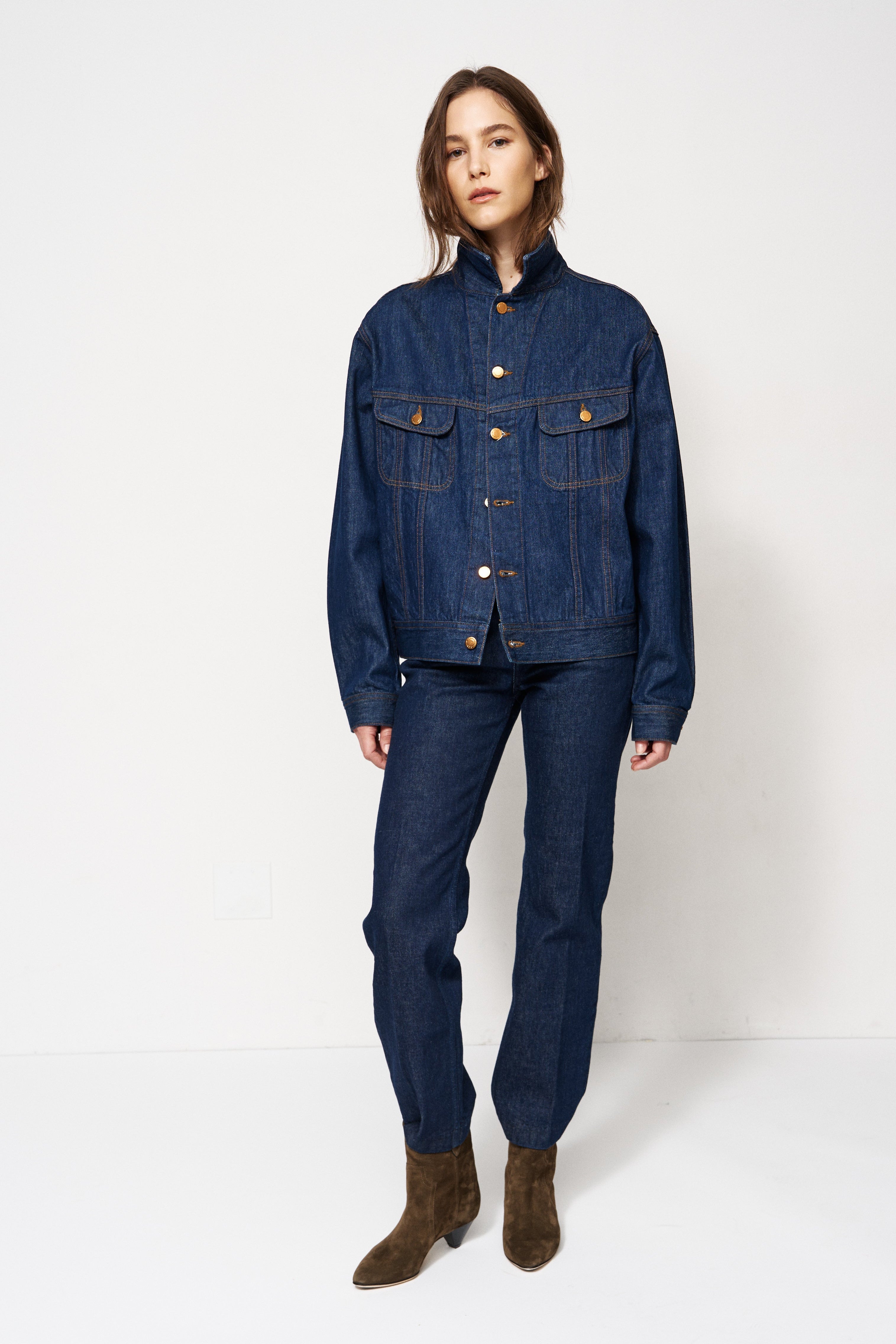 Jamie Haller - The Loverboy Jacket in Raw Rinse