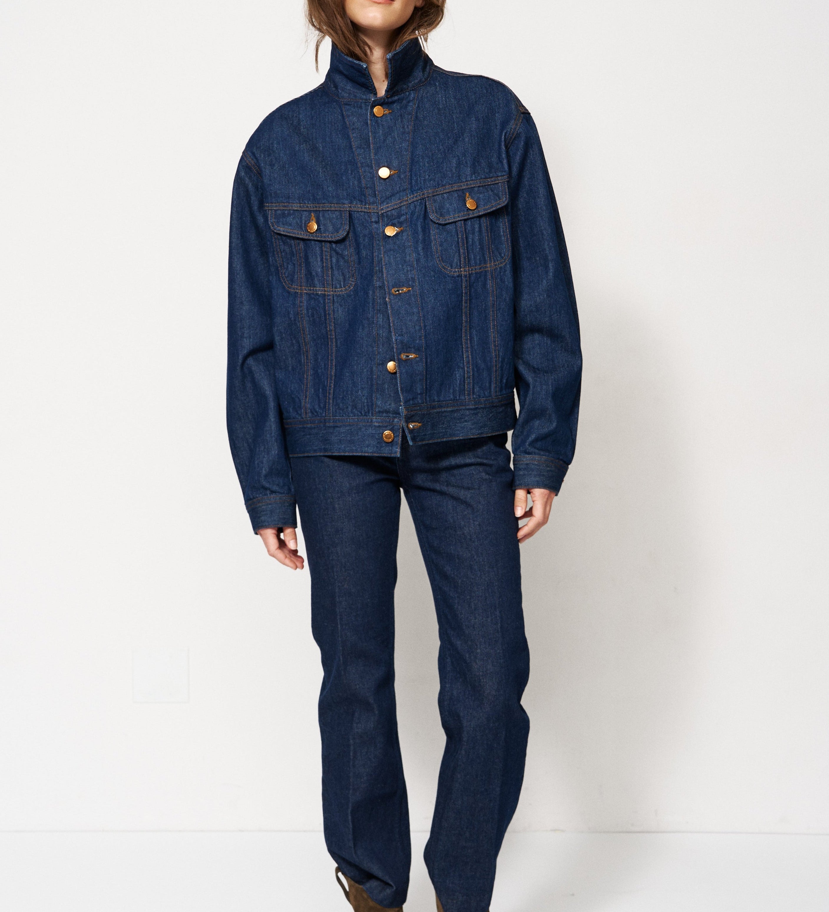 Jamie Haller - The Slim Stovepipe Jean in Raw Rinse