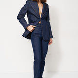 Jamie Haller - The Pacino Blazer in Dark Raw
