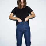 Jamie Haller - The Slim Stovepipe Jean in Raw Rinse
