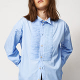 Jamie Haller - The Tuck Shirt in Cornflower