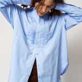 Jamie Haller - The Tuck Shirt in Cornflower