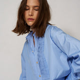 Jamie Haller - The Tuck Shirt in Cornflower