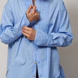 Jamie Haller - The Tuck Shirt in Cornflower