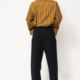 Jamie Haller - The Pintuck Track Pant in Black