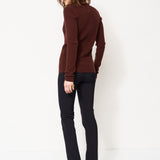 Jamie Haller - The Rib Slim Sweater in Cinnamon