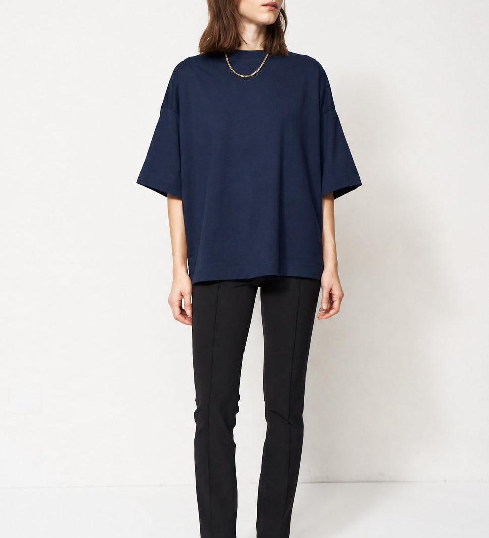 Jamie Haller - The Big Hem Tee in Navy