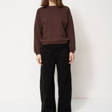 Jamie Haller - The Daily Sweatshirt in Brown
