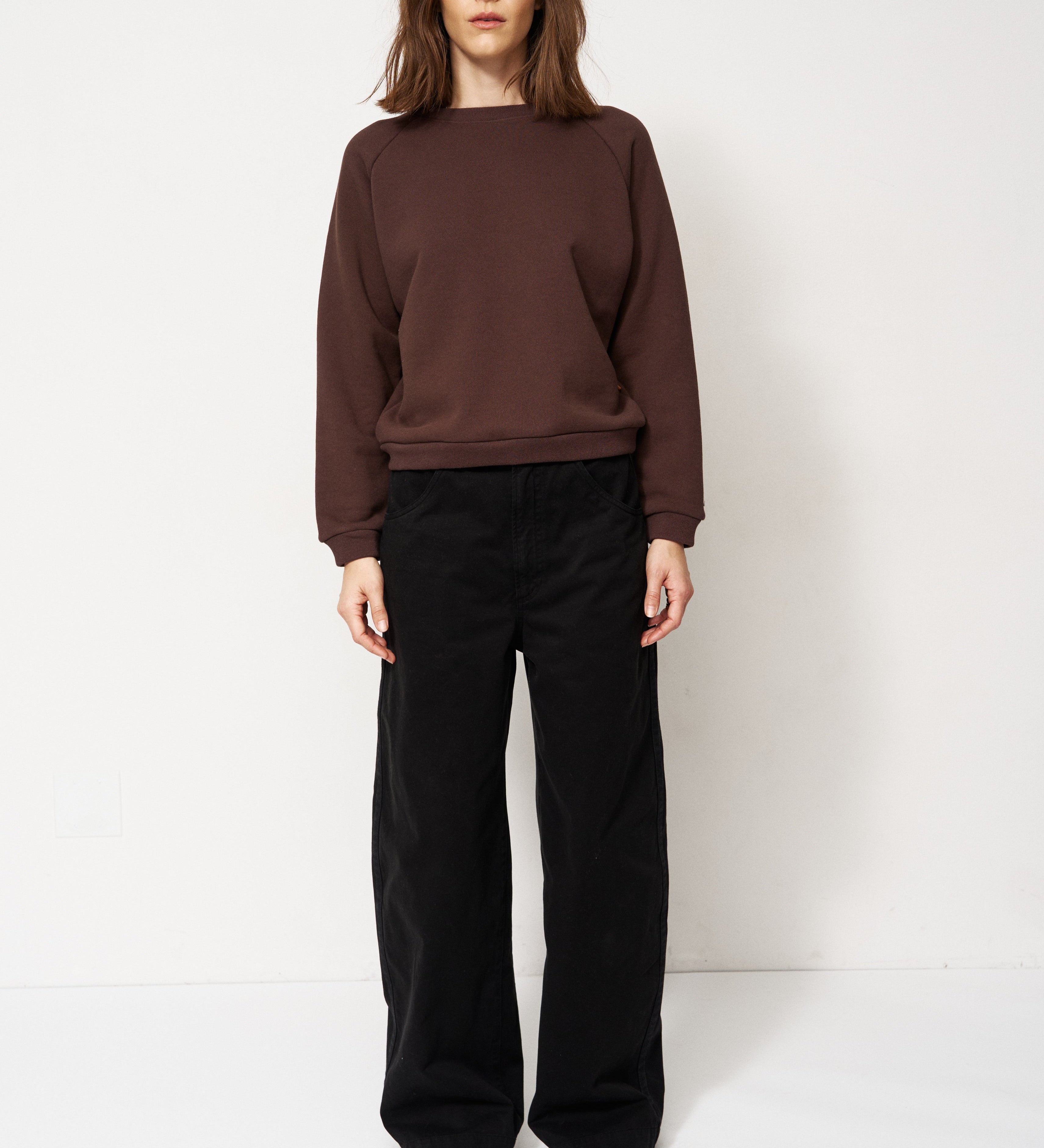 Jamie Haller - The Daily Sweatshirt in Brown