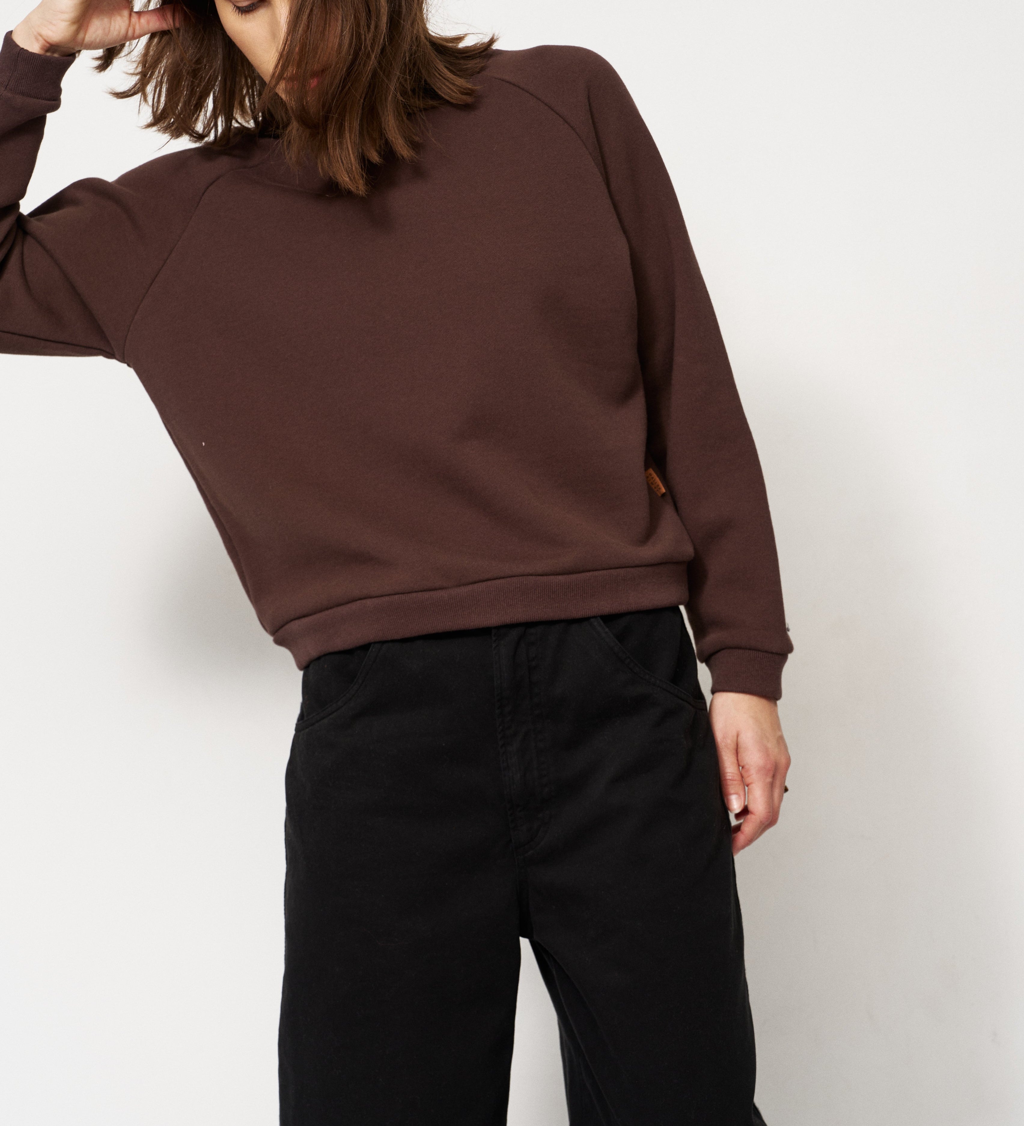 Jamie Haller - The Daily Sweatshirt in Brown