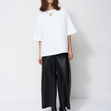 Jamie Haller - The Big Hem Tee in White