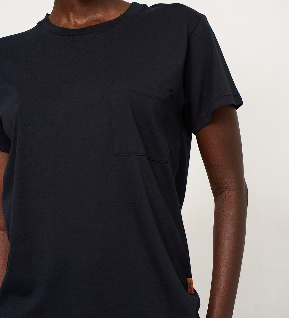 Jamie Haller - The Pocket Tee in Black
